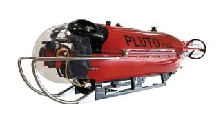 The Idrobotica Pluto-Plus is an off-the-shelf remotely operated vehicle that can identify and disable mines while operating at depths up to 400 meters (about 1,300 feet). 